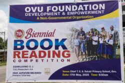 announcement of the 7th biennial book reading competition by ovu foundation